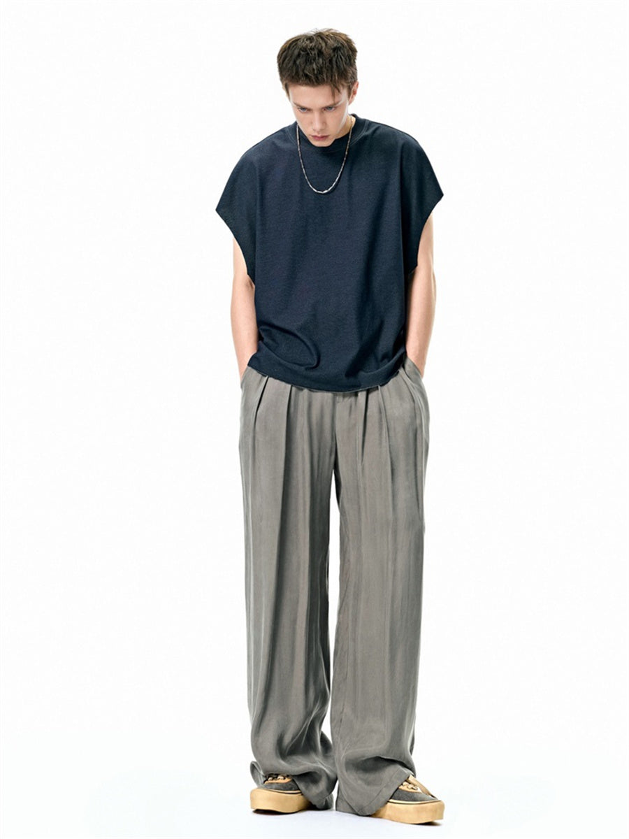Liber Spring Men's Solid Color Pants