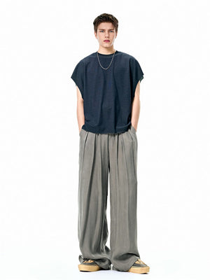 Liber Spring Men's Solid Color Pants