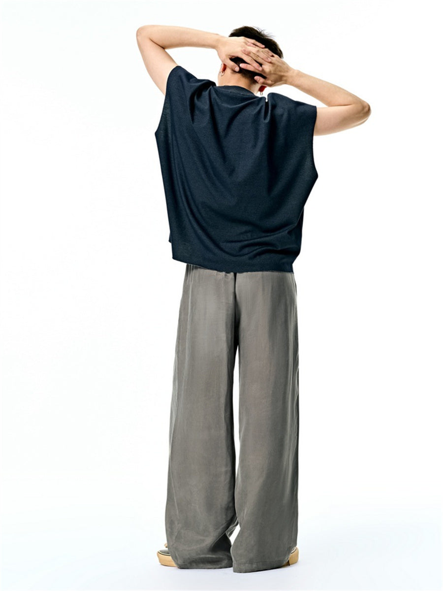 Liber Spring Men's Solid Color Pants