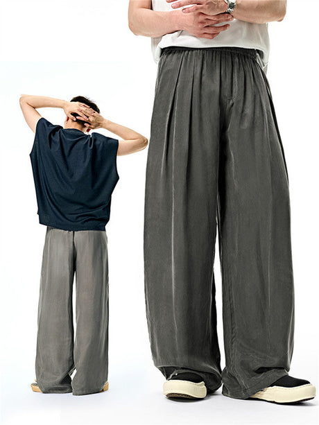 Liber Spring Men's Solid Color Pants