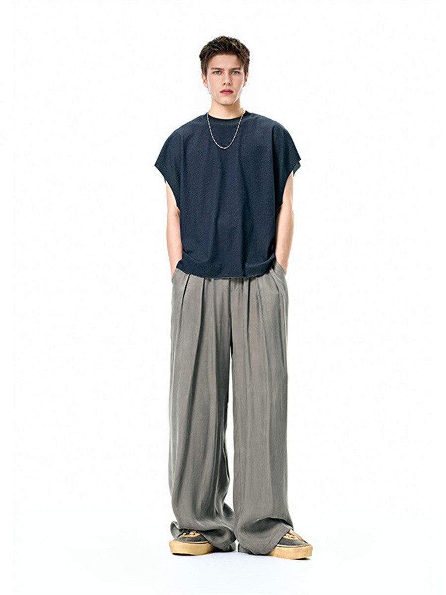 Liber Spring Men's Solid Color Pants