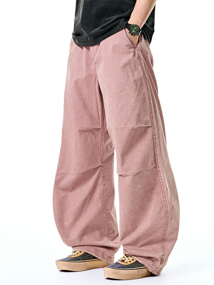 Liber Summer Men's Pocket decoration Cargo Trousers