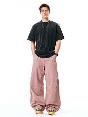 Liber Summer Men's Pocket decoration Cargo Trousers