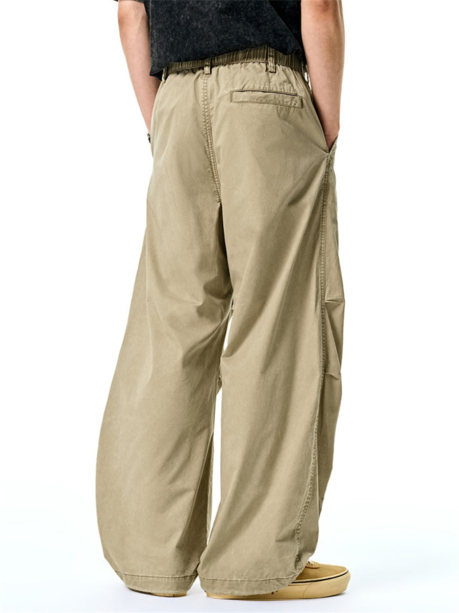 Liber Summer Men's Pocket decoration Cargo Trousers