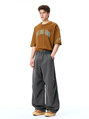 Liber Summer Men's Pocket decoration Cargo Trousers