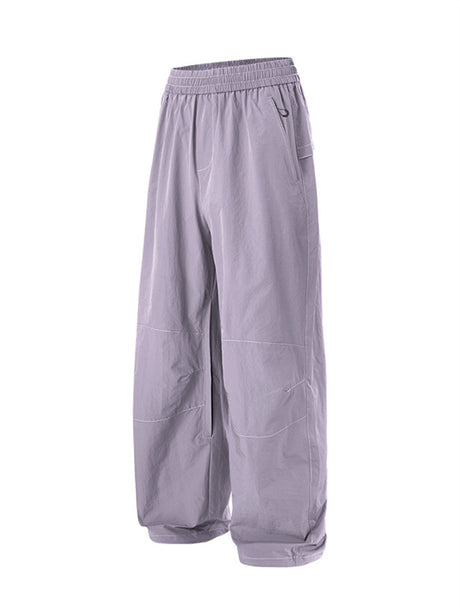 Liber Summer Men's Six-fold air duct mesh  Cargo Trousers