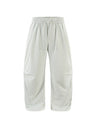 Liber Summer Men's Three-dimensional cutting Solid Color Cargo Trousers