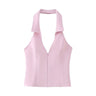 Liber SS Women's Solid Color Two-Piece Set