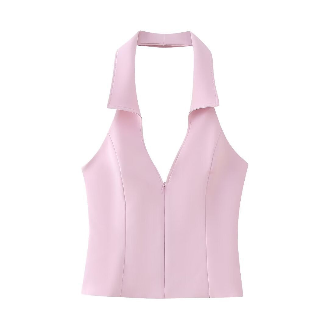Liber SS Women's Solid Color Two-Piece Set