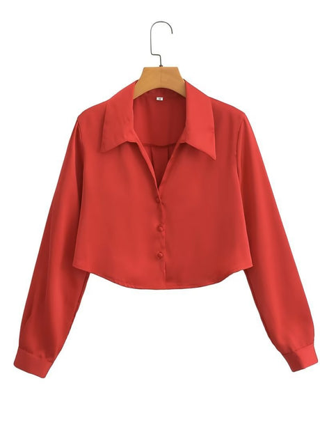 Liber SS Women's Solid Cover Up Shirt
