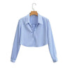 Liber SS Women's Solid Cover Up Shirt