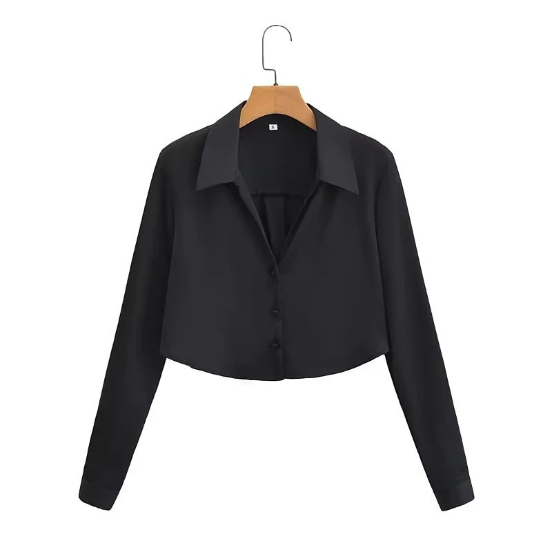 Liber SS Women's Solid Cover Up Shirt