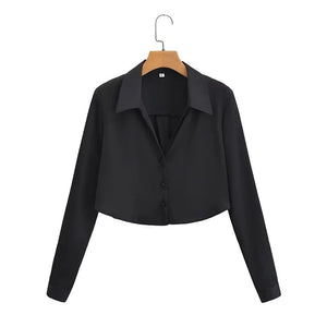 Liber SS Women's Solid Cover Up Shirt