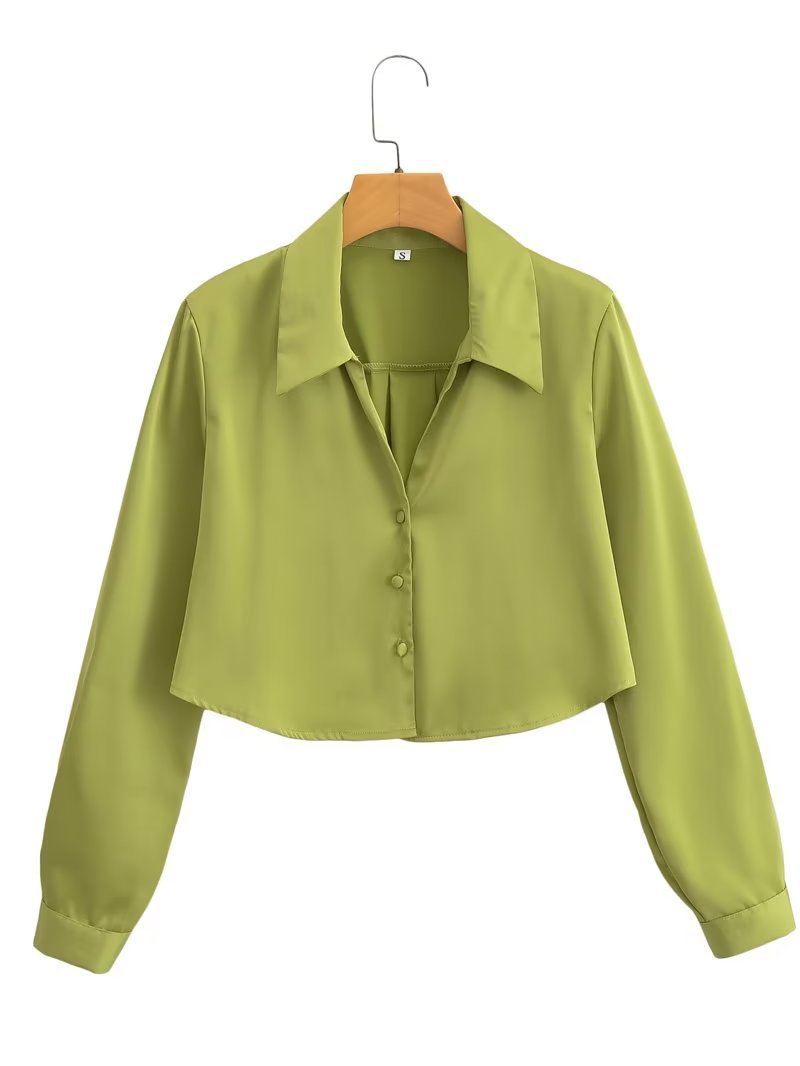 Liber SS Women's Solid Cover Up Shirt