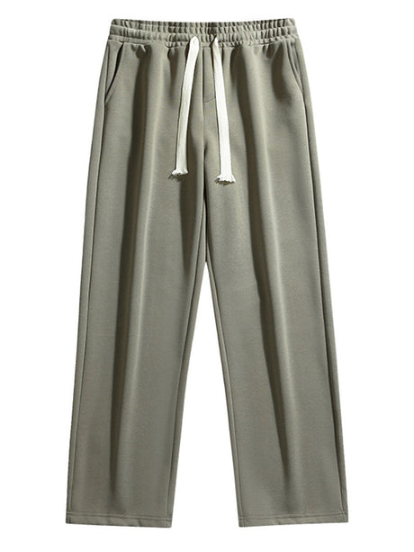 Liber Summer Men's Tether Solid Color Basic Pants