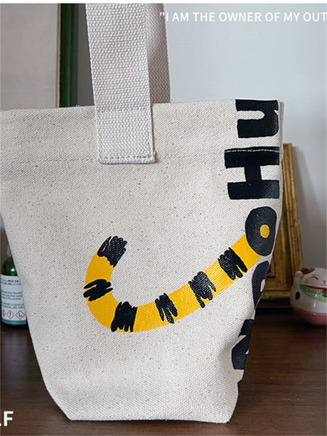 Liber Daily Casual Printed Canvas Bag