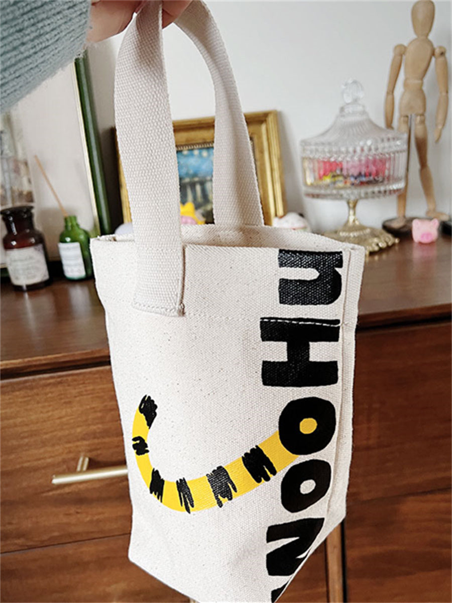 Liber Daily Casual Printed Canvas Bag