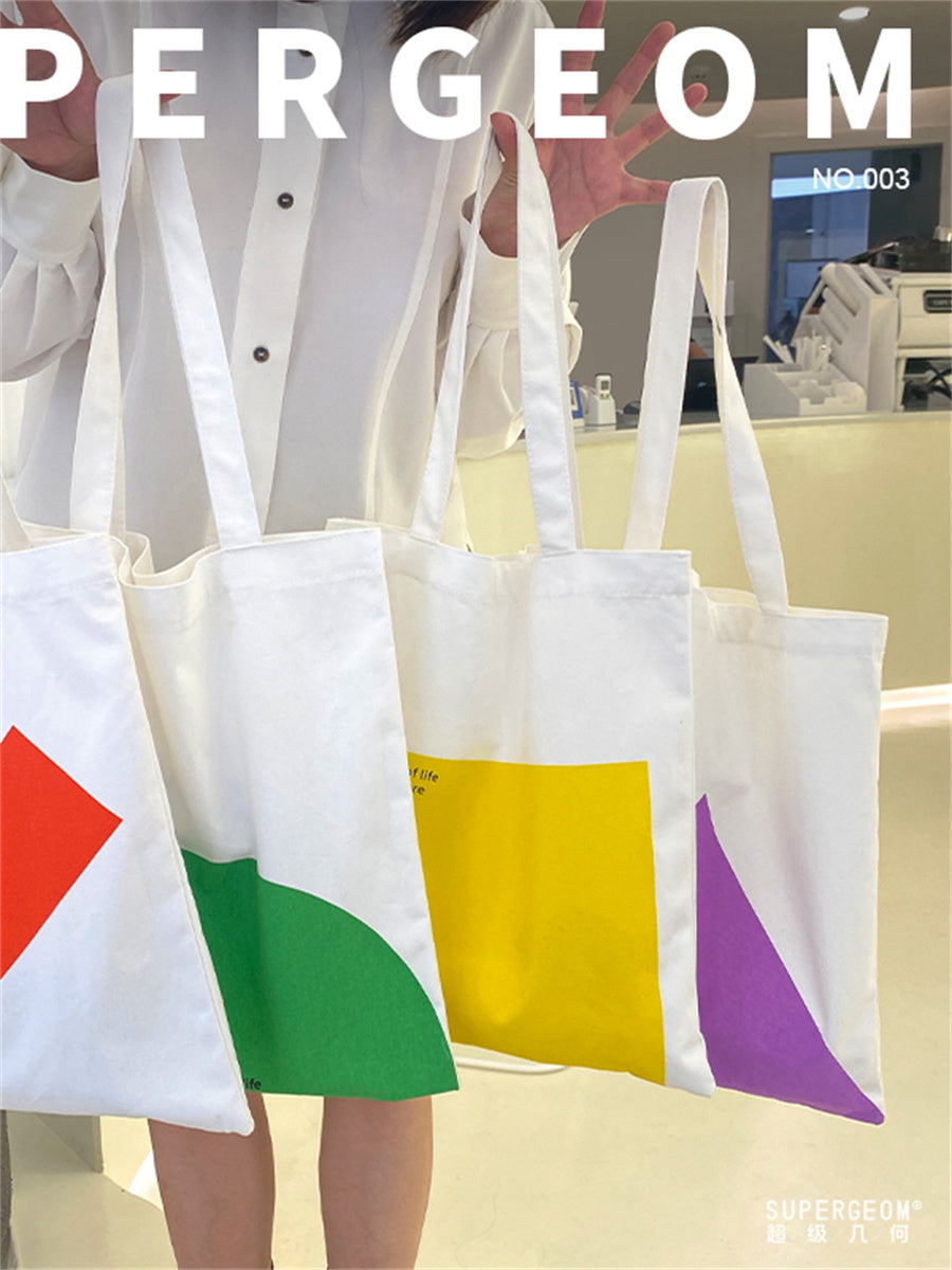 Liber Daily Casual Printed Canvas Bag
