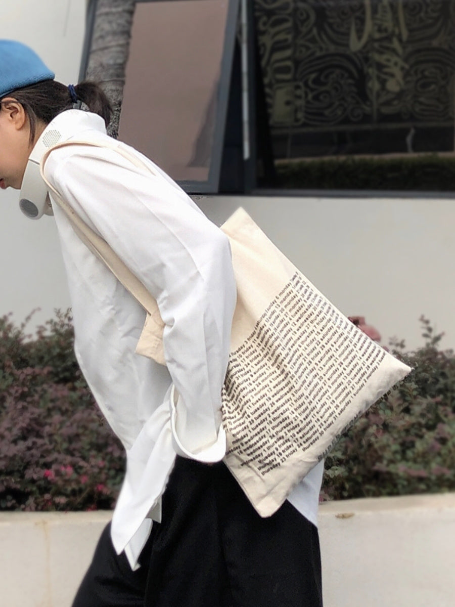Liber Daily Casual Printed Canvas Bag
