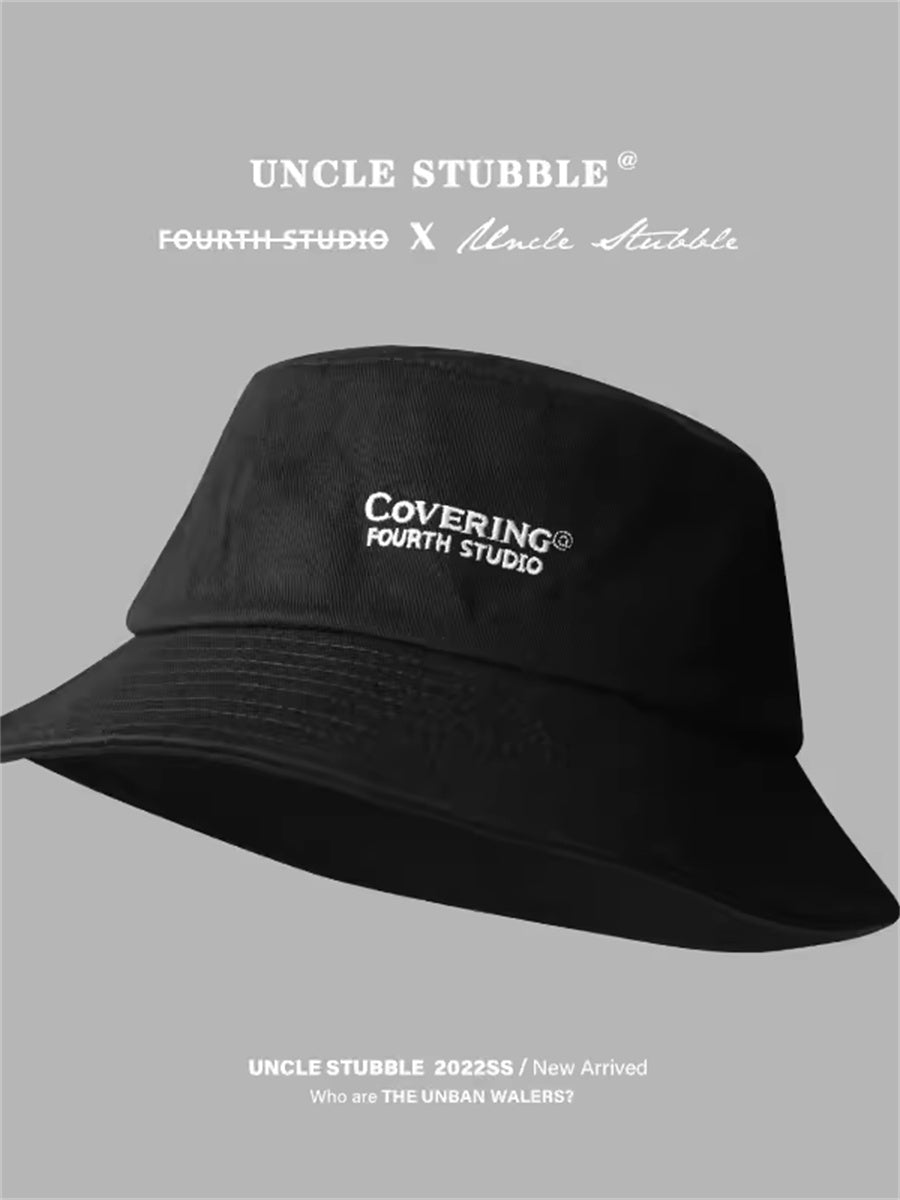 Liber Letter Embroidered Bucket Hat