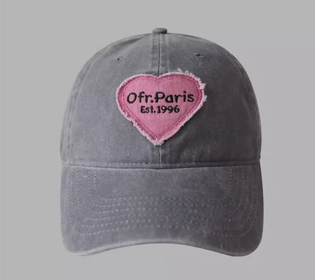 Liber hip-hop patchwork baseball cap