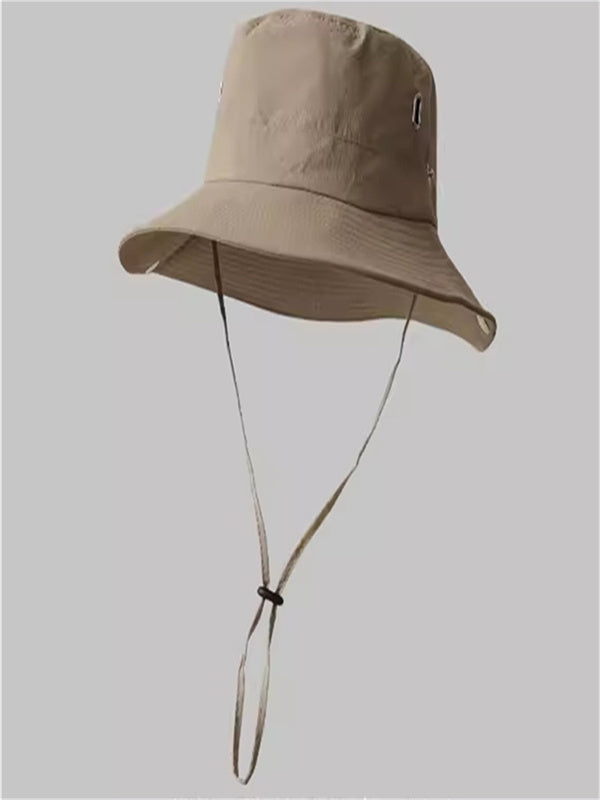 Liber hip hop solid color bucket hat