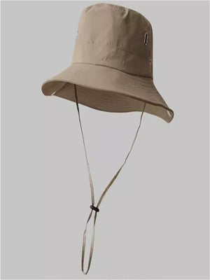 Liber hip hop solid color bucket hat