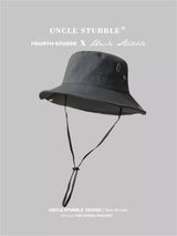 Liber hip hop solid color bucket hat