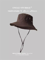 Liber hip hop solid color bucket hat