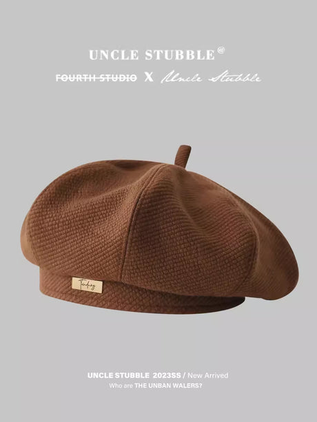 Liber Girl 3 Colors Beret Hat
