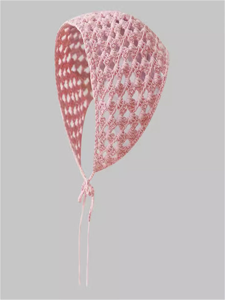 Liber Y2K Girl Hollow Knit Hat