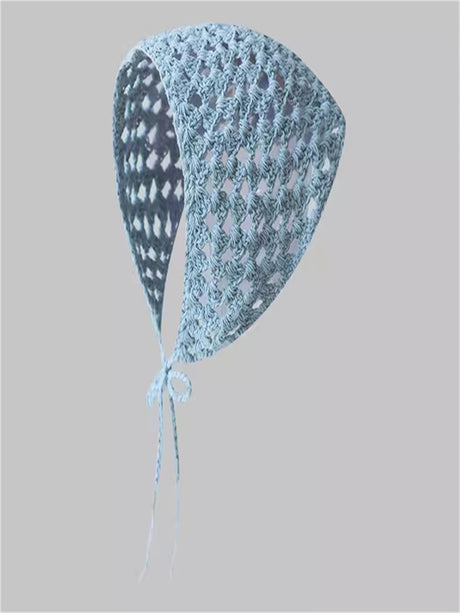 Liber Y2K Girl Hollow Knit Hat