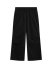 Liber Men's SS Hip Hop Solid Color Wide Leg Pants