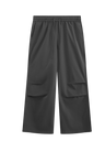 Liber Men's SS Hip Hop Solid Color Wide Leg Pants