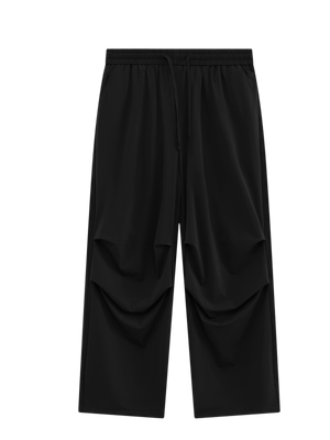 Liber Men's SS Hip Hop Solid Color Wide Leg Pants
