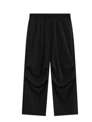 Liber Men's SS Hip Hop Solid Color Wide Leg Pants