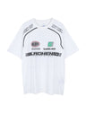 Liber Men's SS Hip-Hop Printed Round Neck Short Sleeve Loose T-Shirt