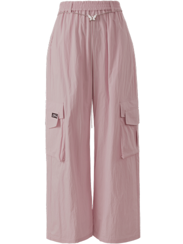 Liber Women's Summer Y2K Solid Cargo Trousers