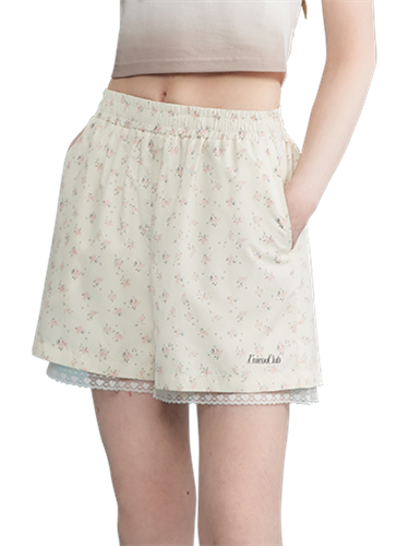 Liber Women's Summer Floral Shorts
