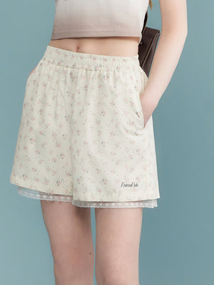 Liber Women's Summer Floral Shorts