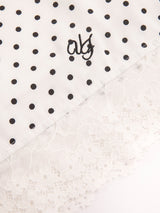 Liber Women's Summer Y2K Polka Dot Patchwork Skirt