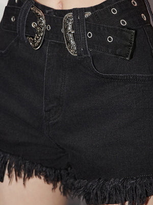 Liber Women's Summer Y2K Denim Shorts