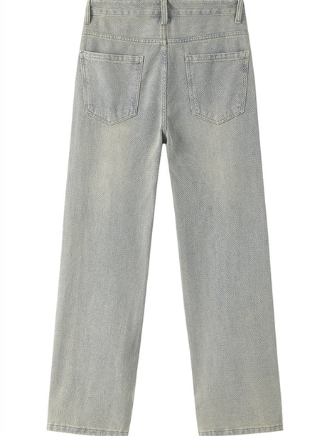 Liber Men's Solid Straight Jeans