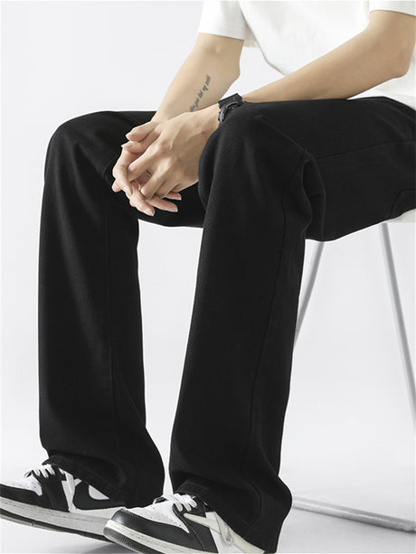 Liber Men's Solid Straight Jeans