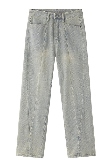 Liber Men's Solid Straight Jeans