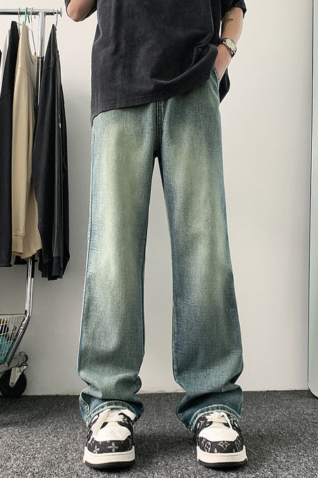 Liber Men's Solid Straight Jeans
