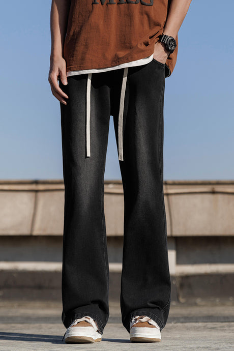 Liber Men's Solid Straight Jeans
