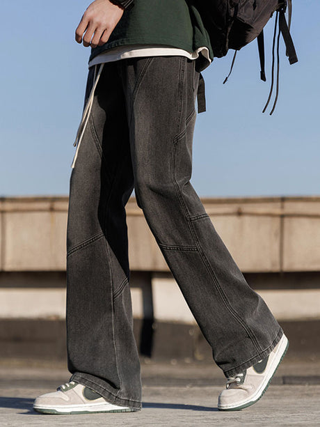 Liber Men's Solid Straight Jeans