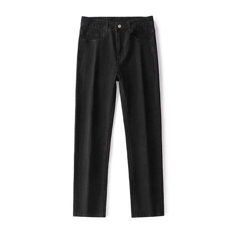 Liber Men's Solid Straight Jeans