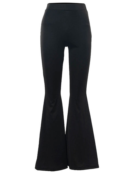 Liber Women's Summer Y2K Solid Color Regular Slim Pants